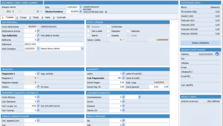 e-commerce B2C B2B weborder agenti per NTS Business Cube