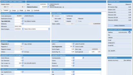 e-commerce B2C B2B weborder agenti per NTS Business Cube