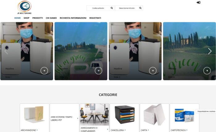 JR Multibrand e-commerce b2c