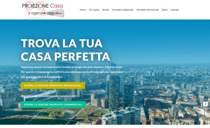 Proiezione Casa Di Ubaldo Lai sito web